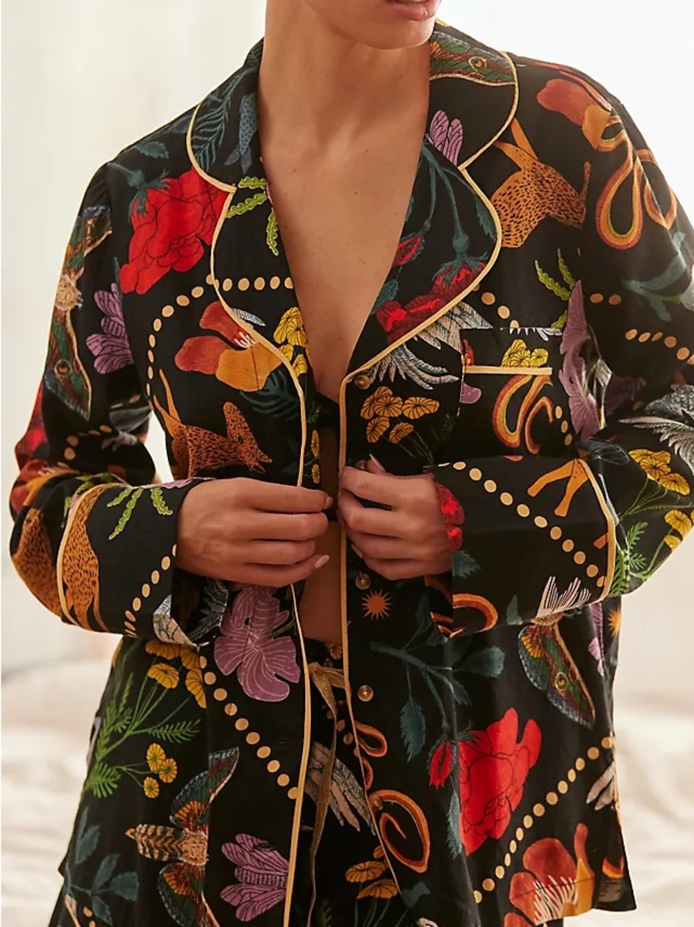 RARE: Anthropologie x Rosa de Weerd Flannel Top - Sz XS